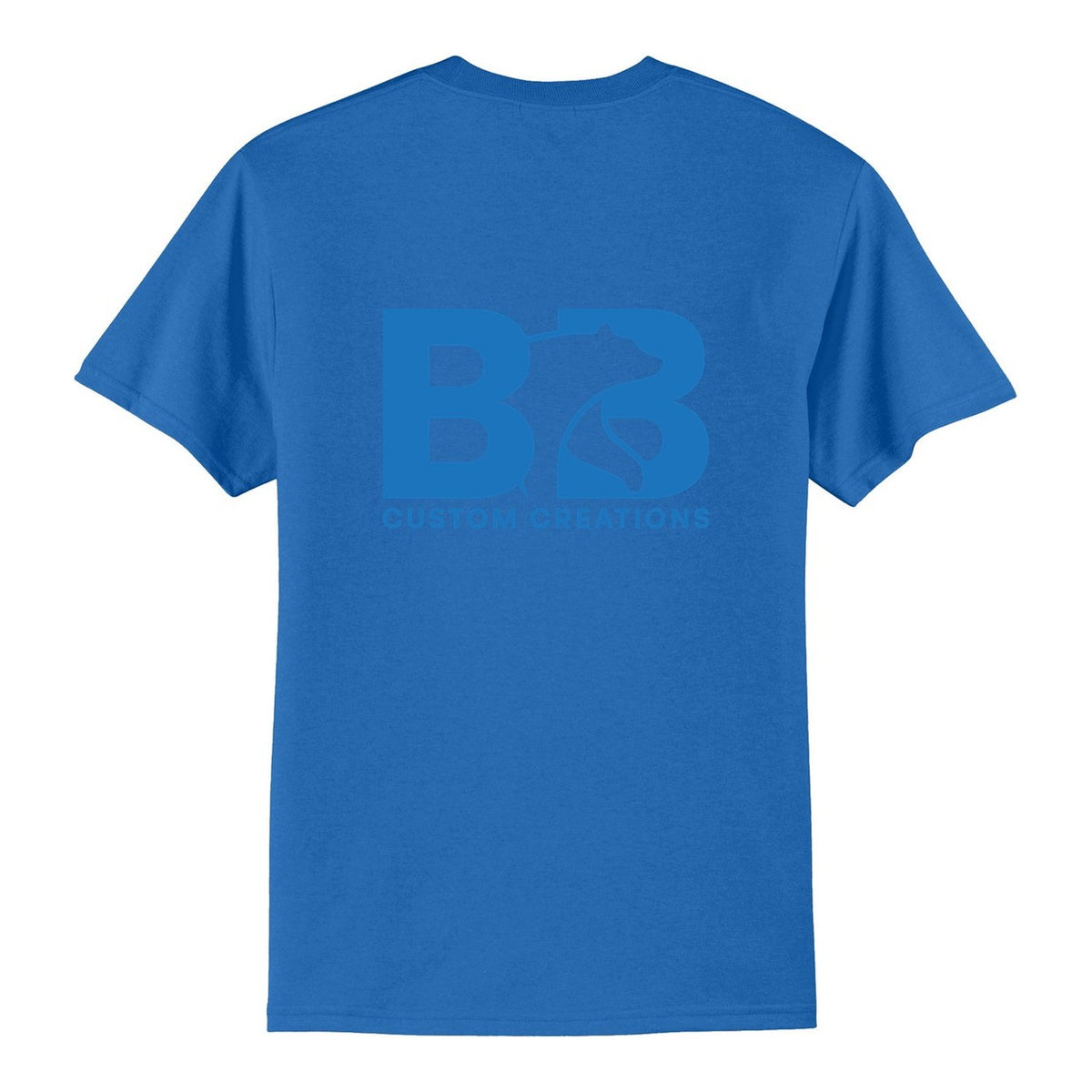 Standard T-Shirt - Royal (back)