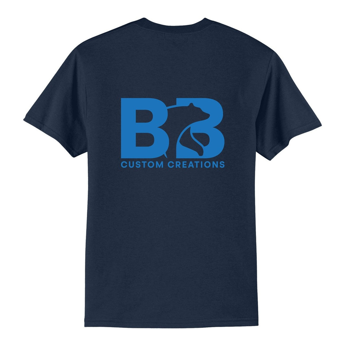Standard T-Shirt - True Navy (back)