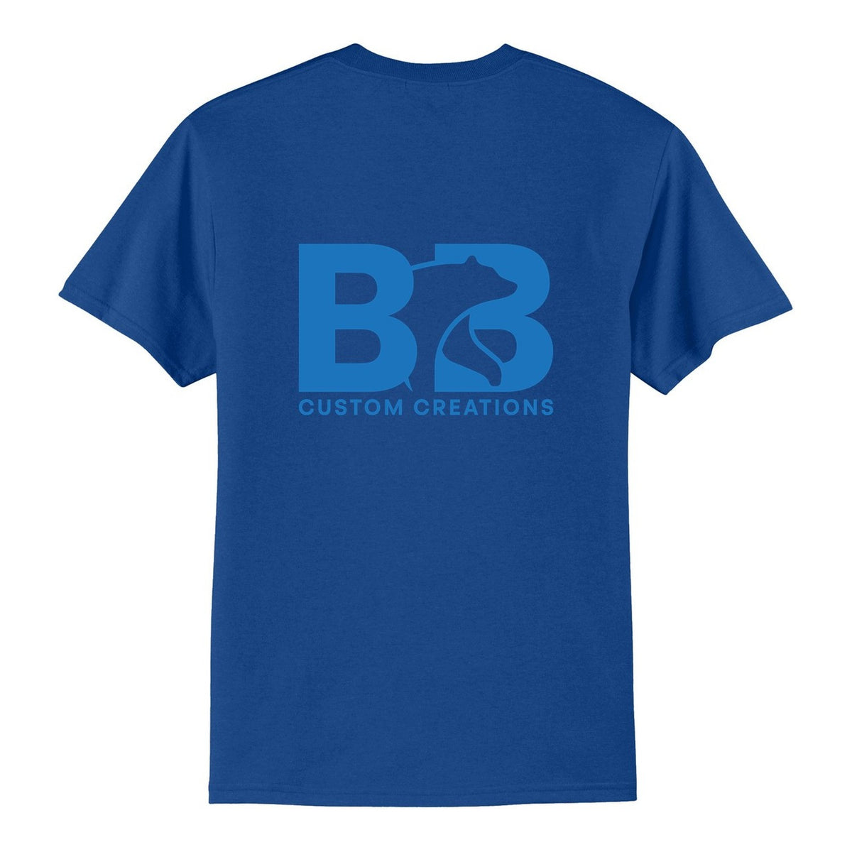 Standard T-Shirt - True Royal (back)