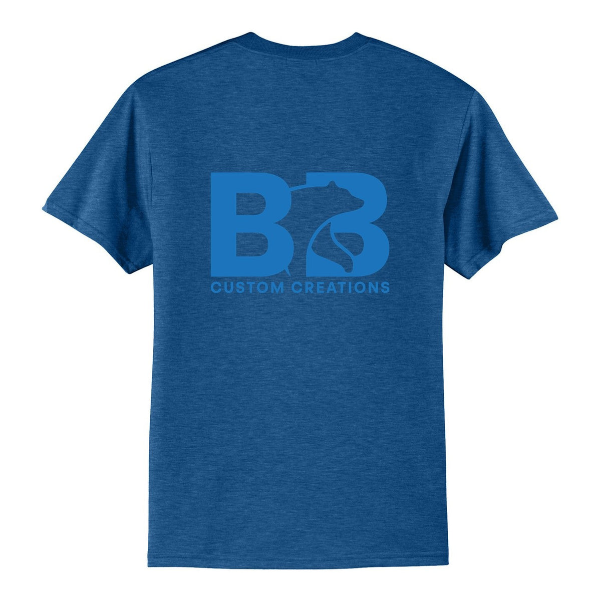 Standard T-Shirt - Vintage Royal (back)
