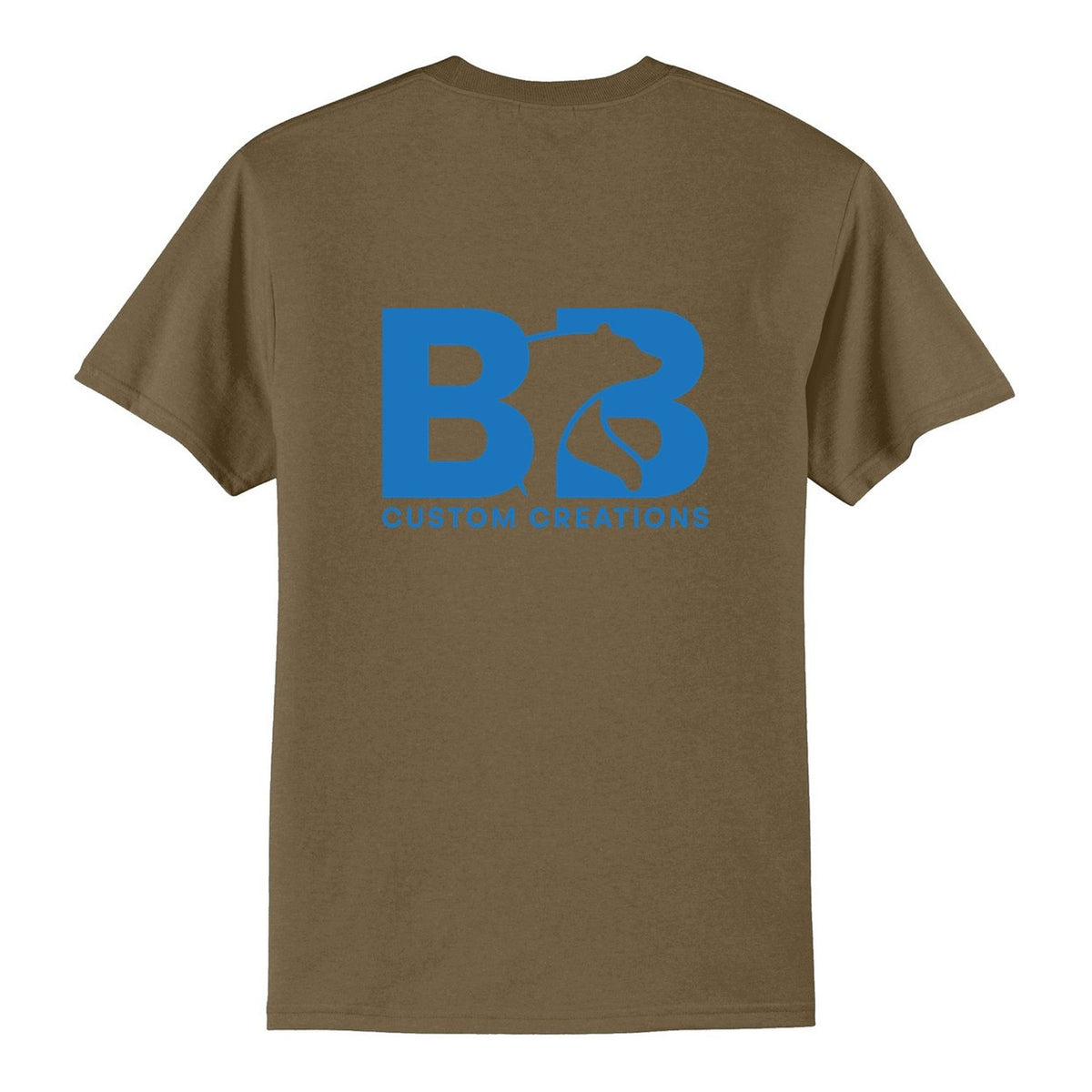 Standard T-Shirt - Woodland Brown (back)