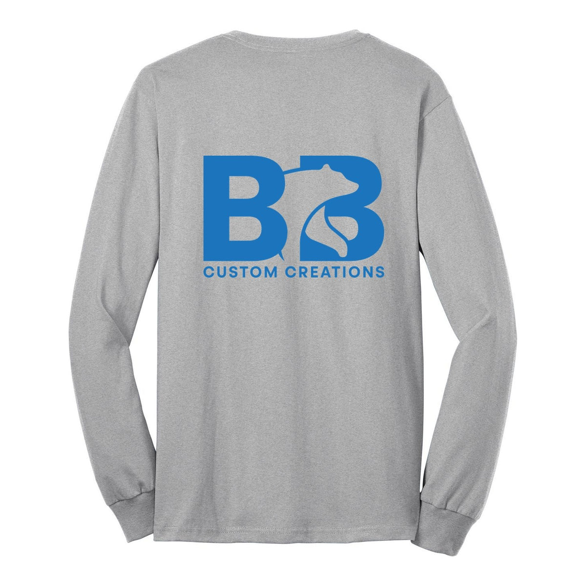 Standard Long Sleeve - Ash (back)