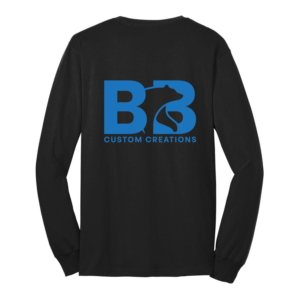 Standard Long Sleeve - Jet Black (back)