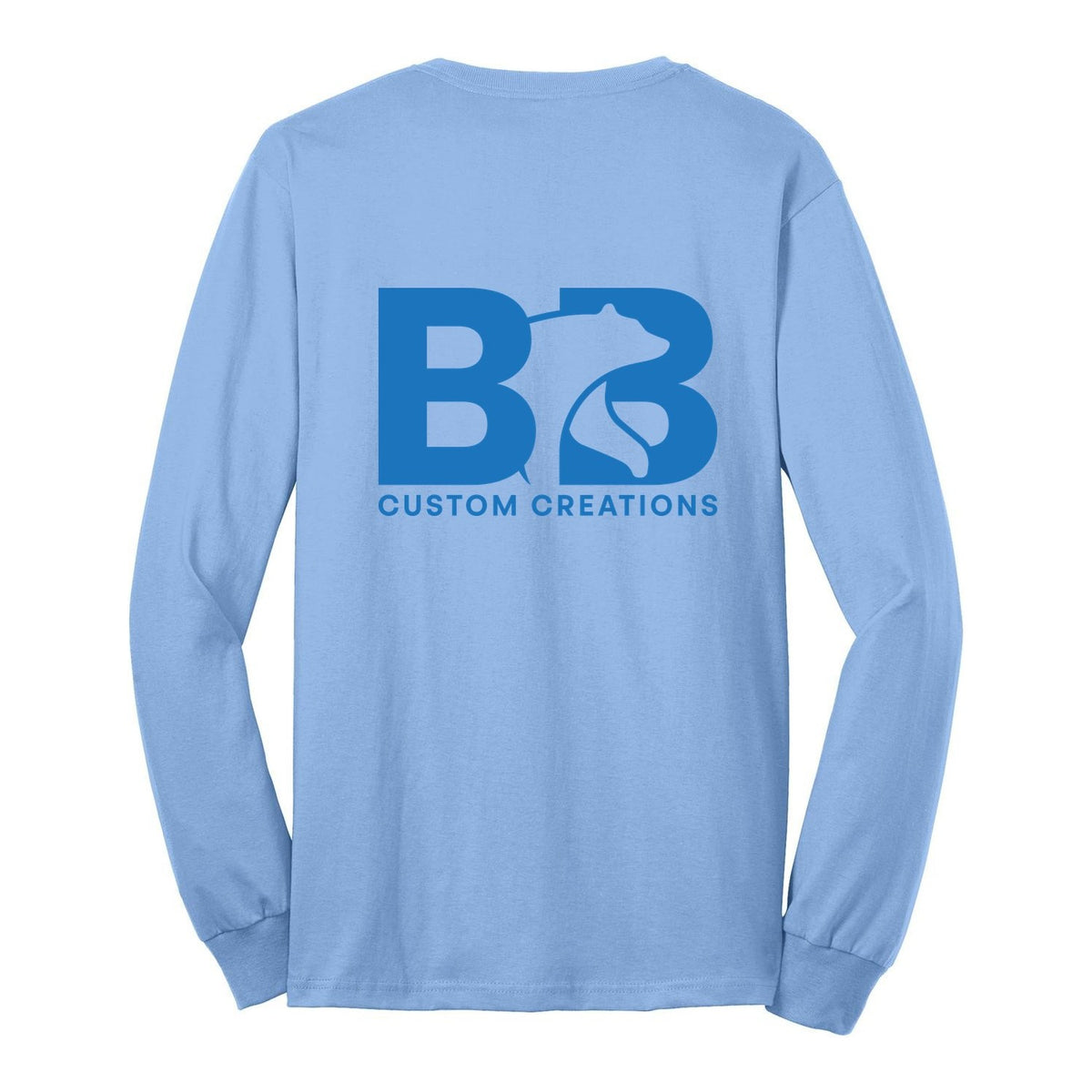 Standard Long Sleeve - Light Blue (back)