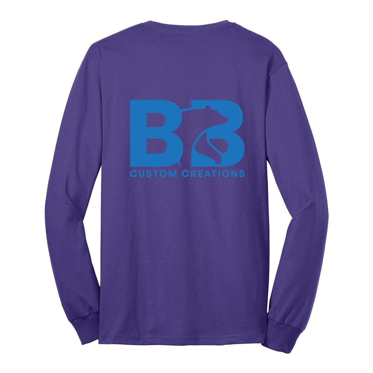 Standard Long Sleeve - Purple (back)