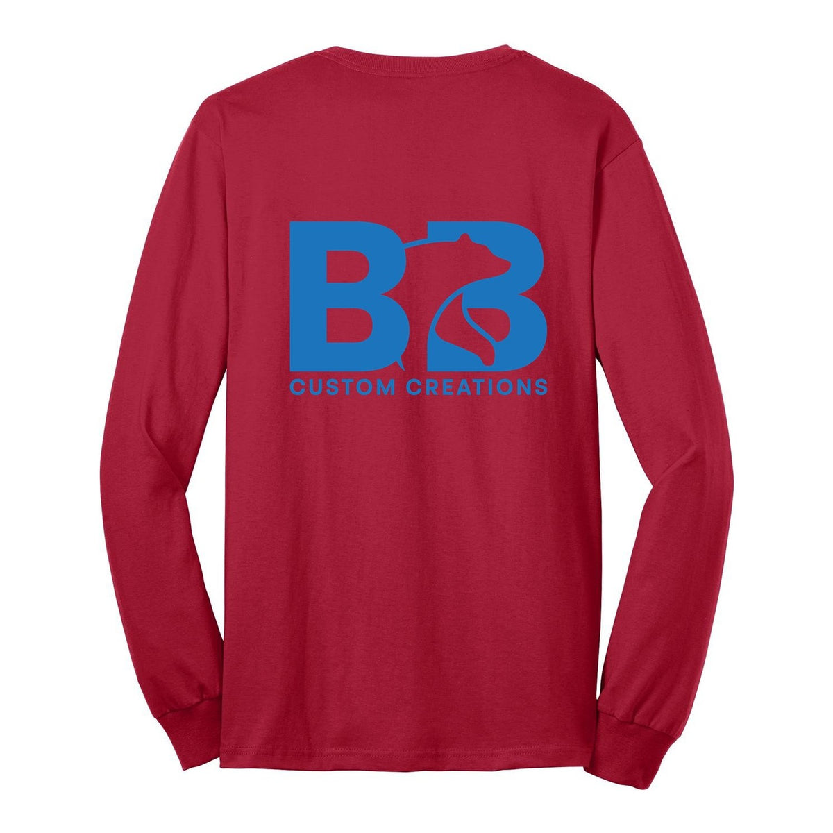 Standard Long Sleeve - Red (back)