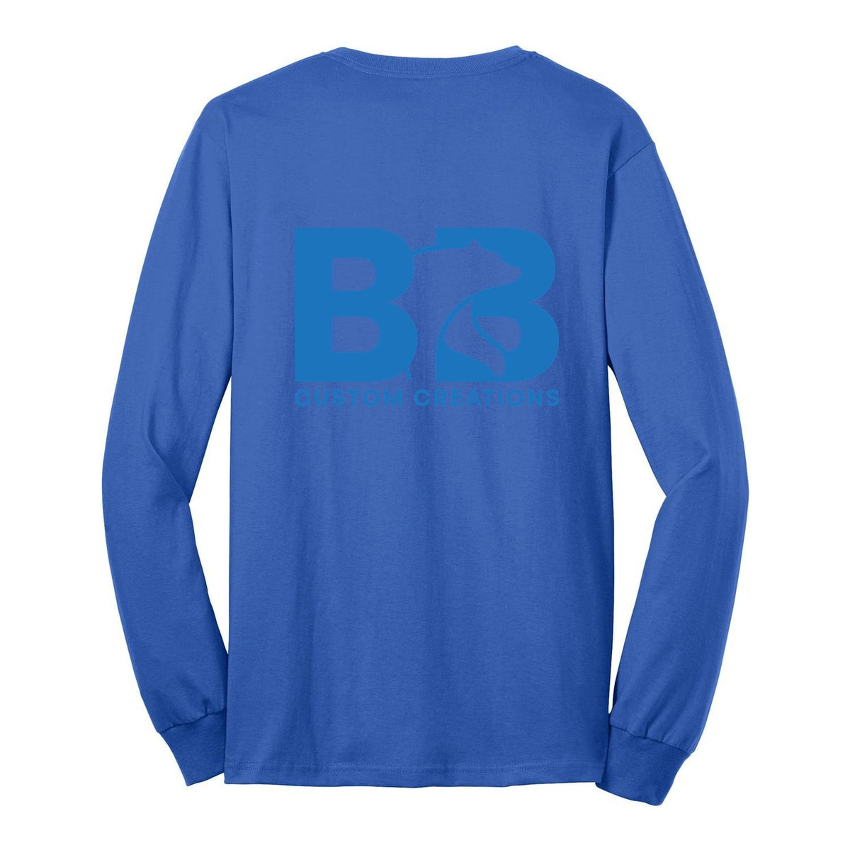 Standard Long Sleeve - Royal (back)