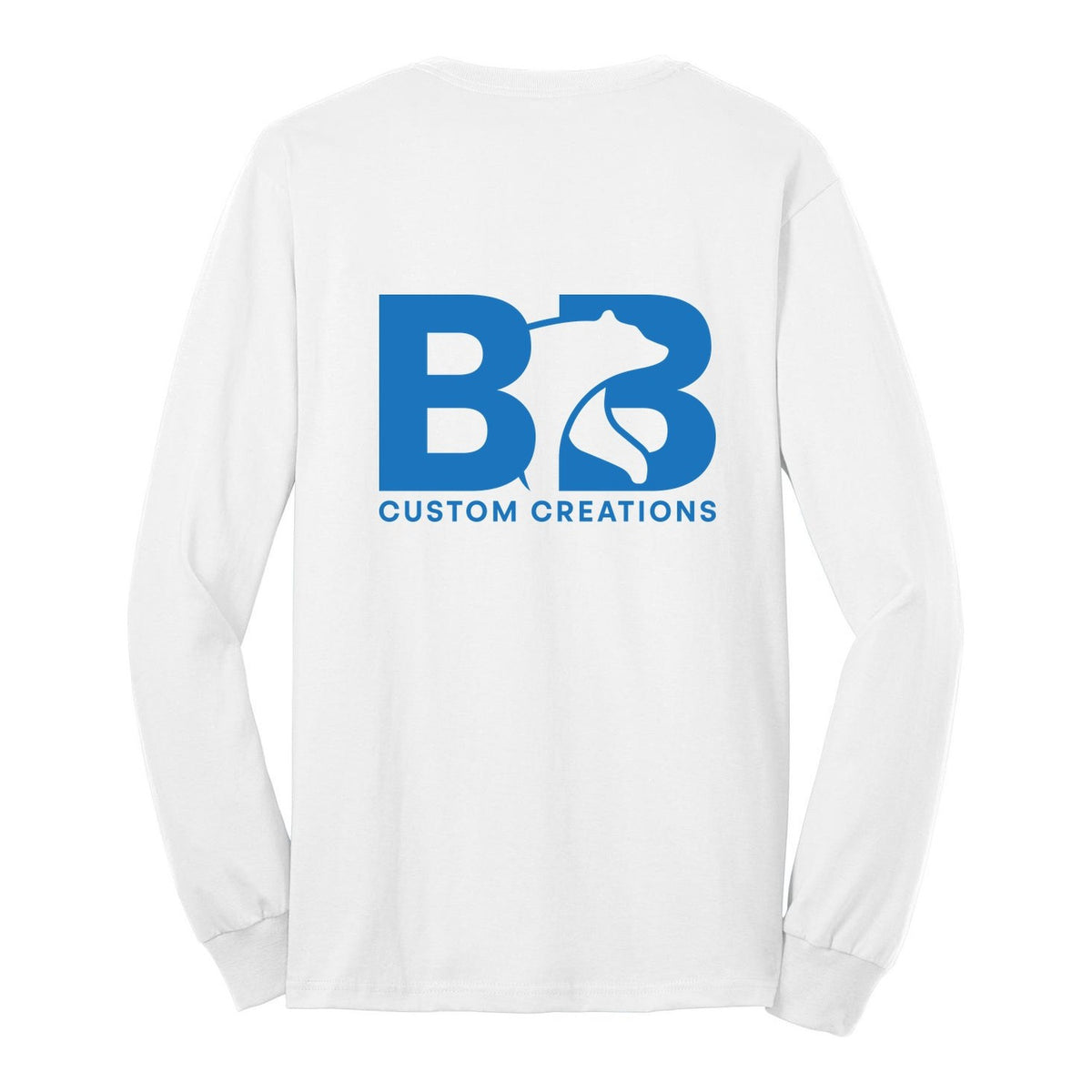 Standard Long Sleeve - White (back)