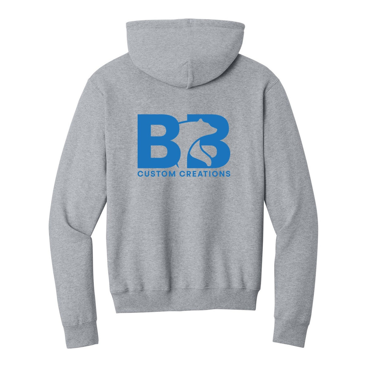 Standard Hoodie - Athletic Heather (back)