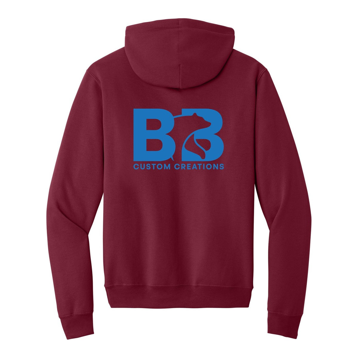 Standard Hoodie - Cardinal (back)