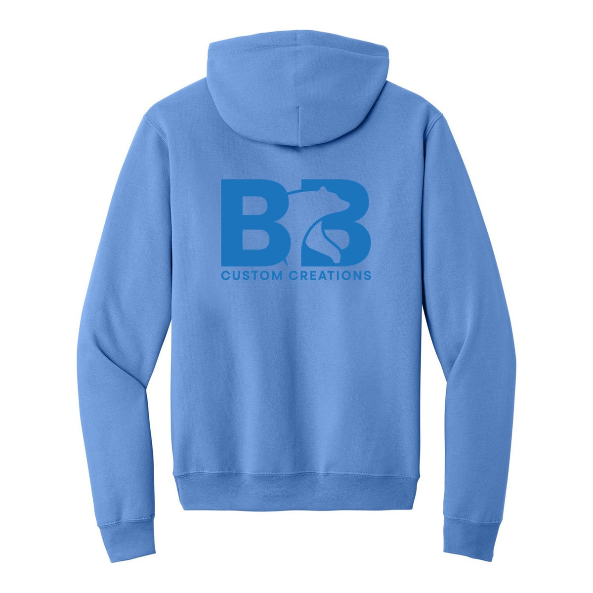 Standard Hoodie - Carolina Blue (back)