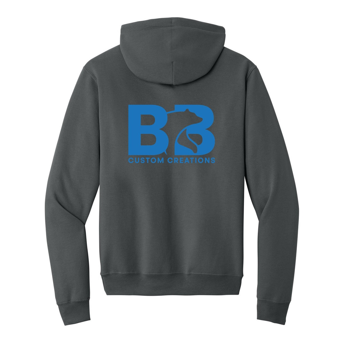 Standard Hoodie - Charcoal (back)