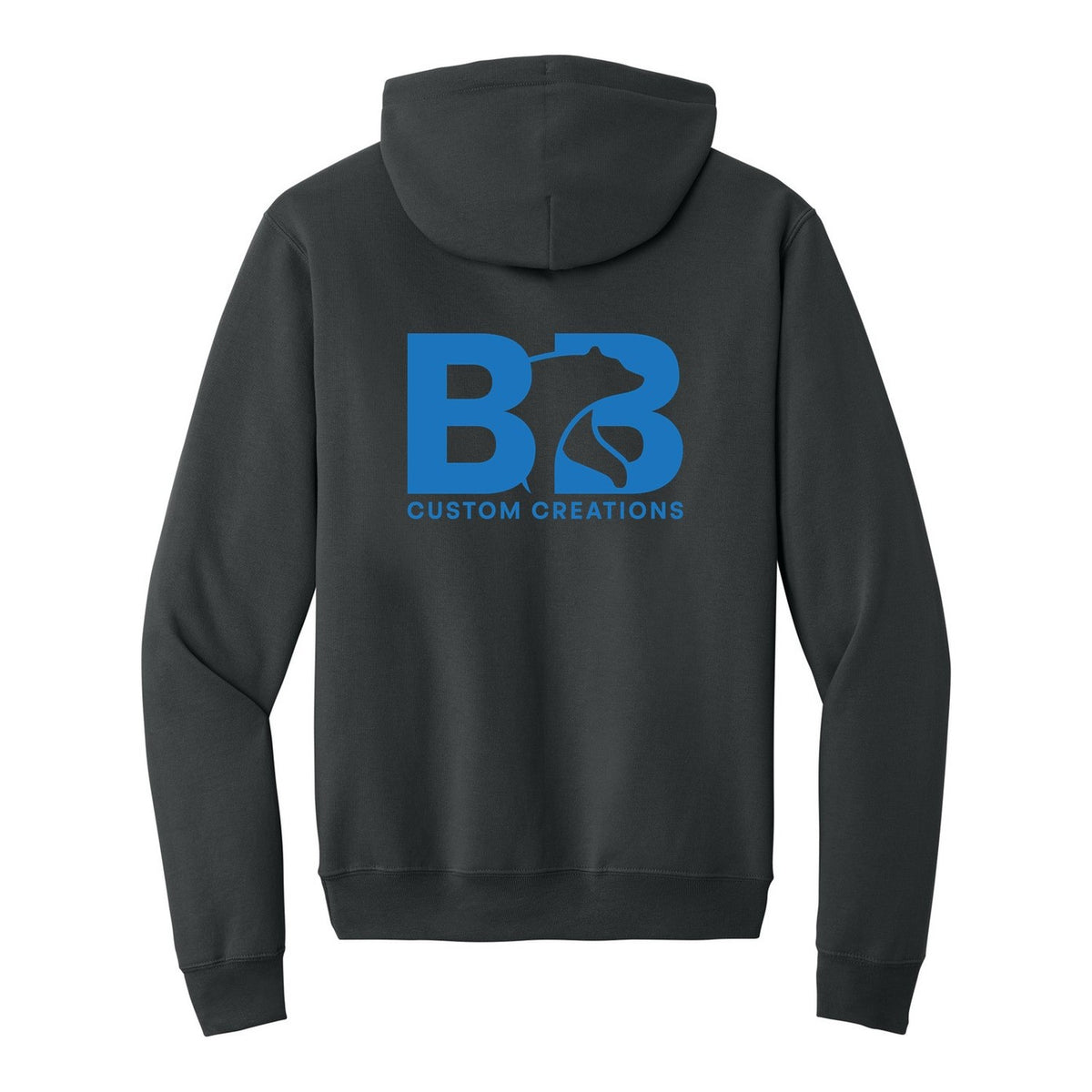 Standard Hoodie - Coal Grey (back)