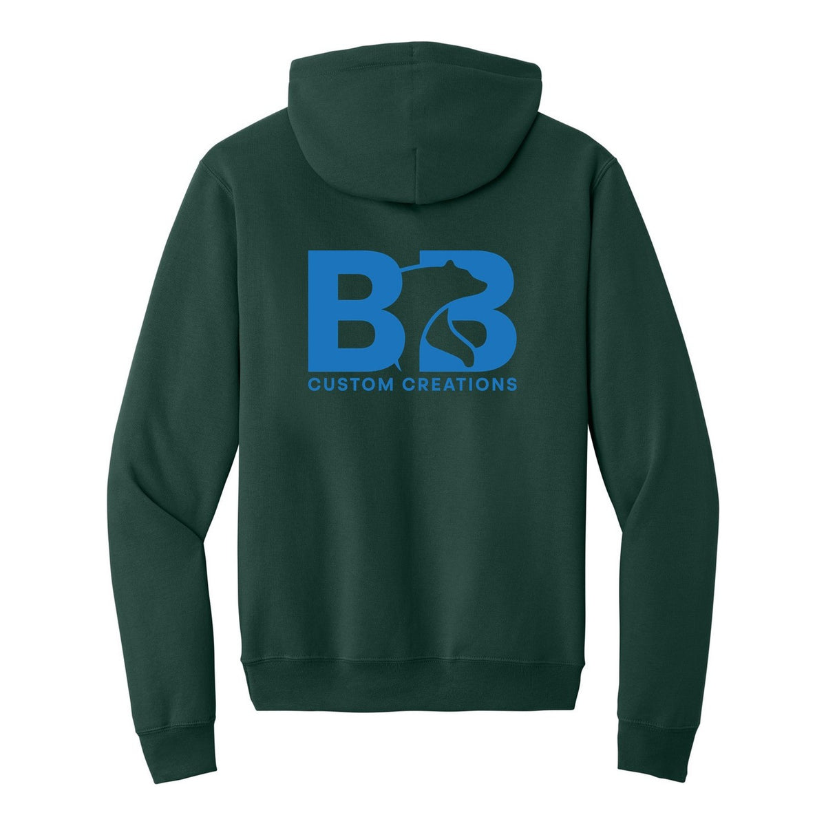 Standard Hoodie - Dark Green (back)