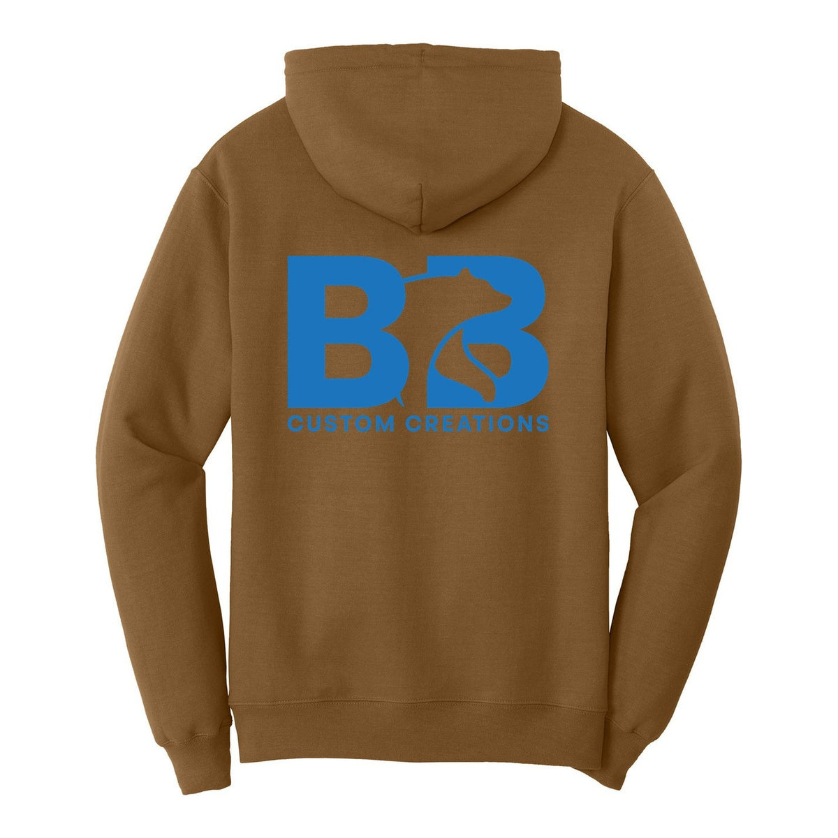 Standard Hoodie - Duck Brown (back)