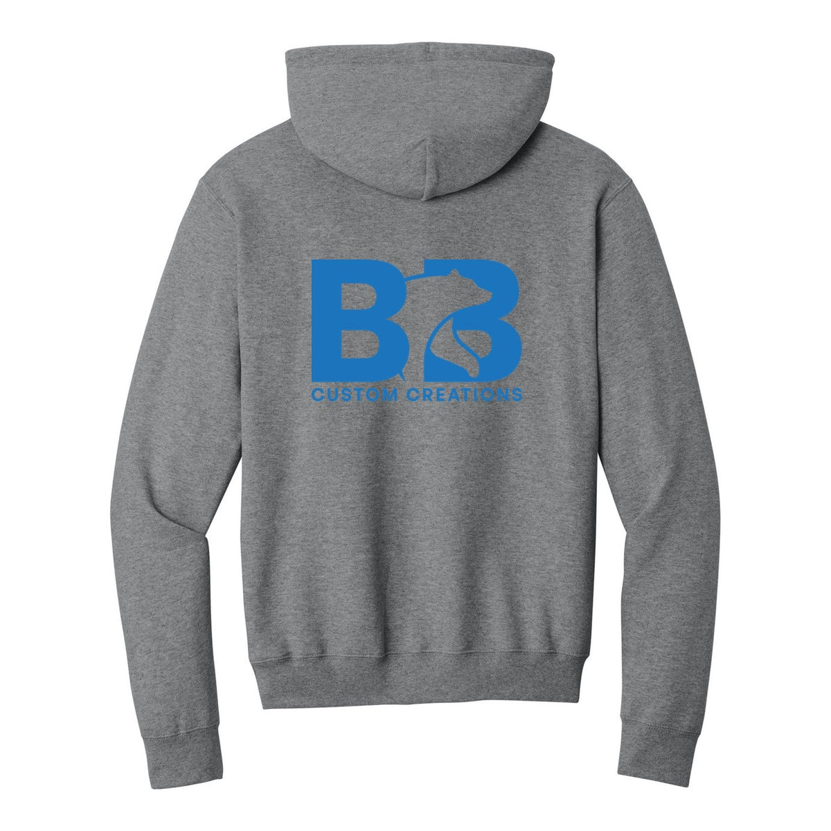 Standard Hoodie - Graphite Heather (back)