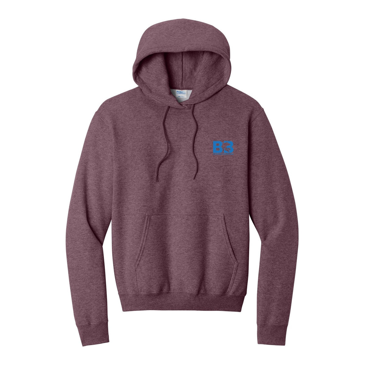 Standard Hoodie - Heather Athletic Maroon