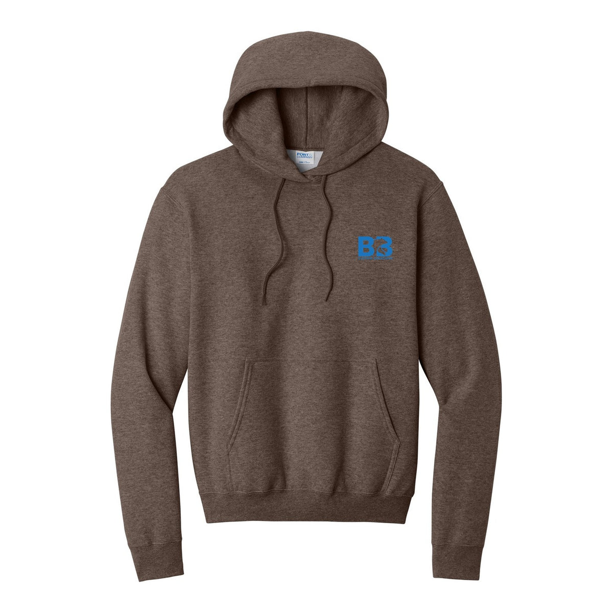 Standard Hoodie - Heather Dark Chocolate Brown