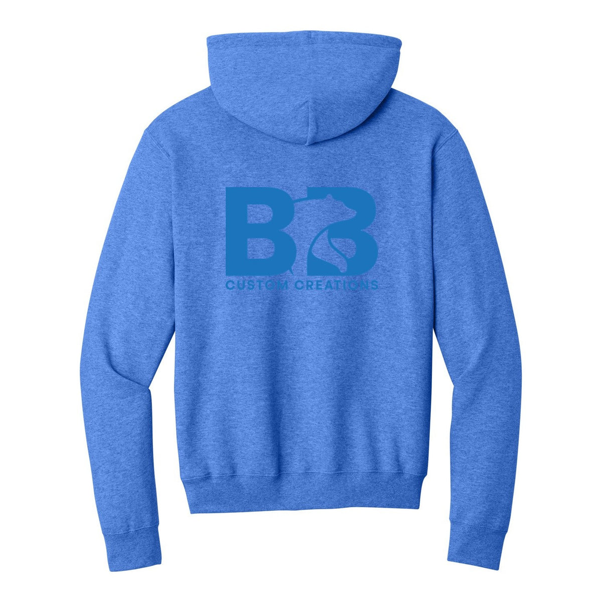 Standard Hoodie - Heather Royal (back)