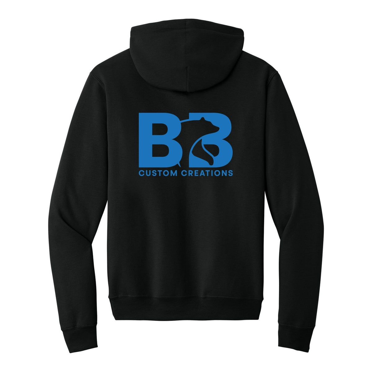 Standard Hoodie - Jet Black (back)