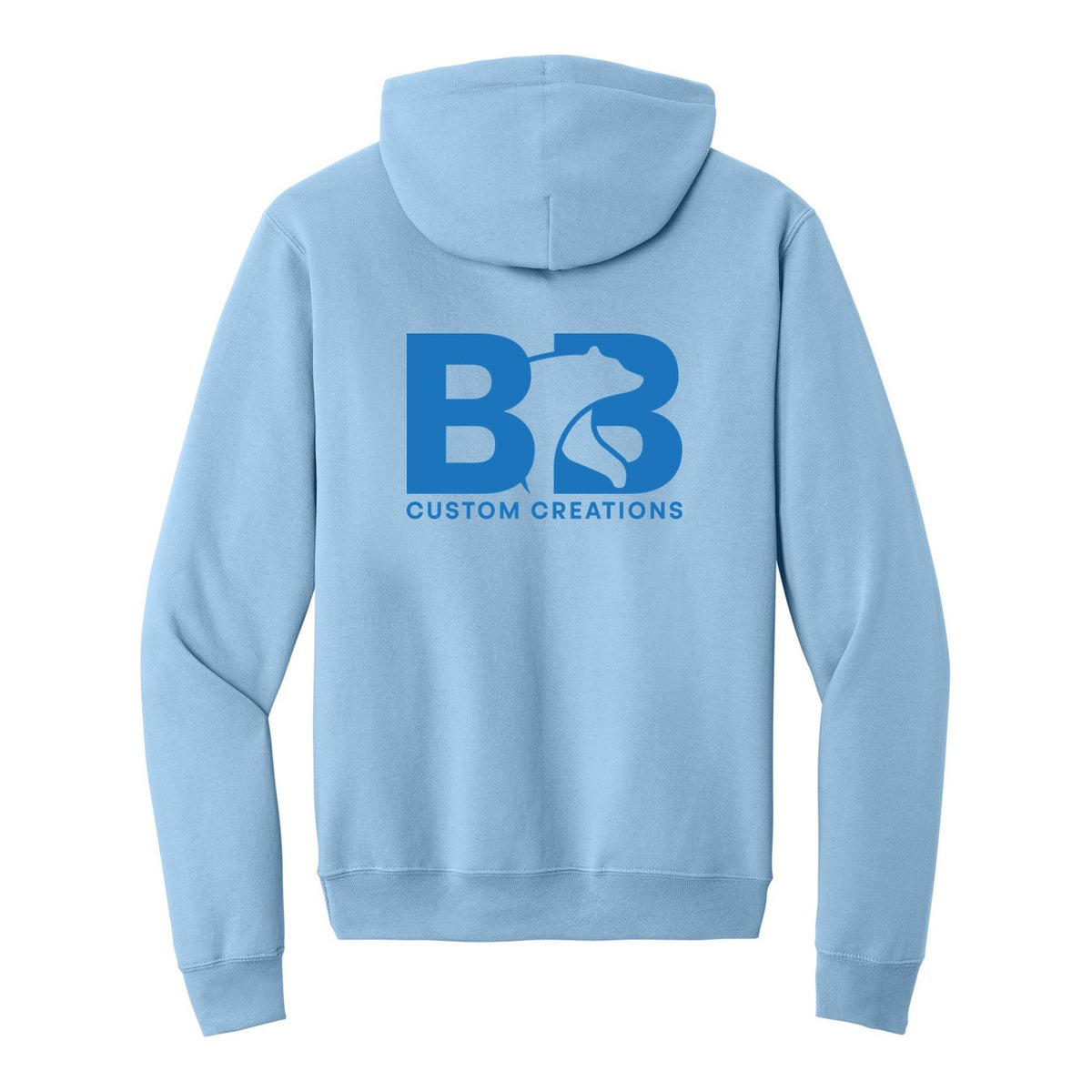 Standard Hoodie - Light Blue (back)