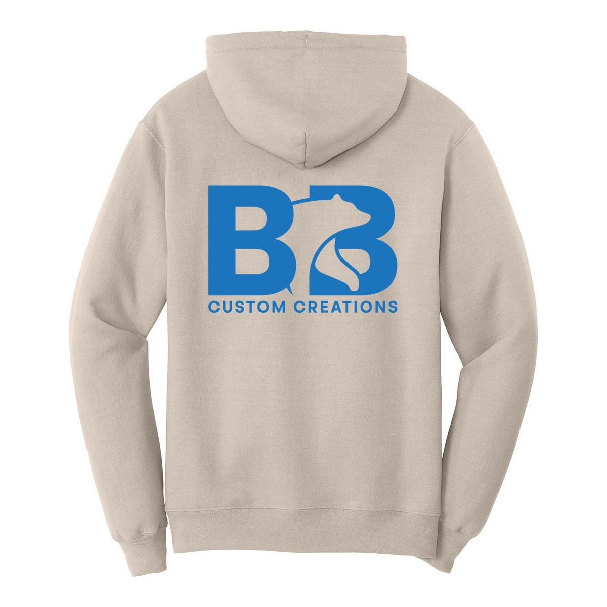 Standard Hoodie - Light Sand (back)