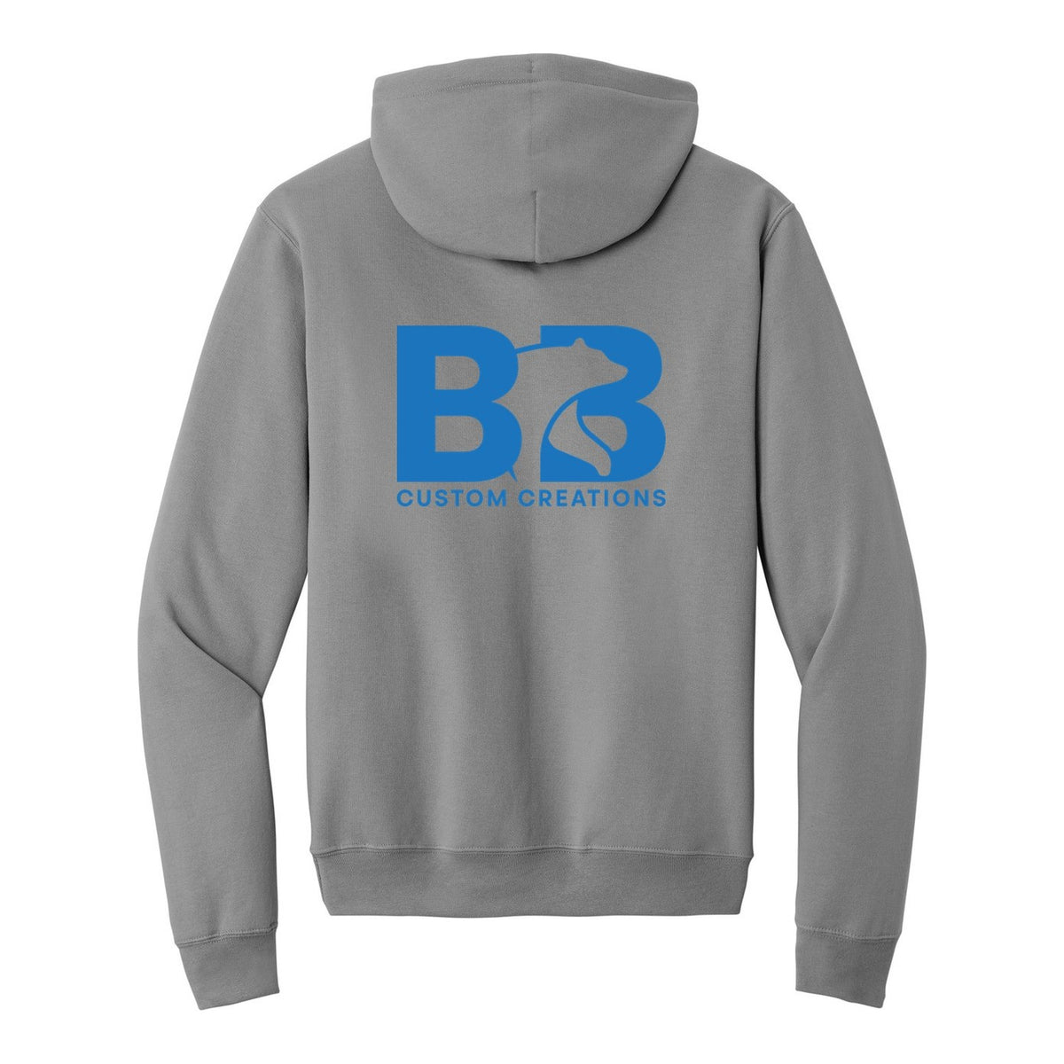 Standard Hoodie - Medium Grey (back)