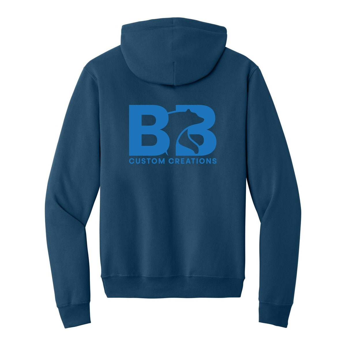Standard Hoodie - Neptune Blue (back)