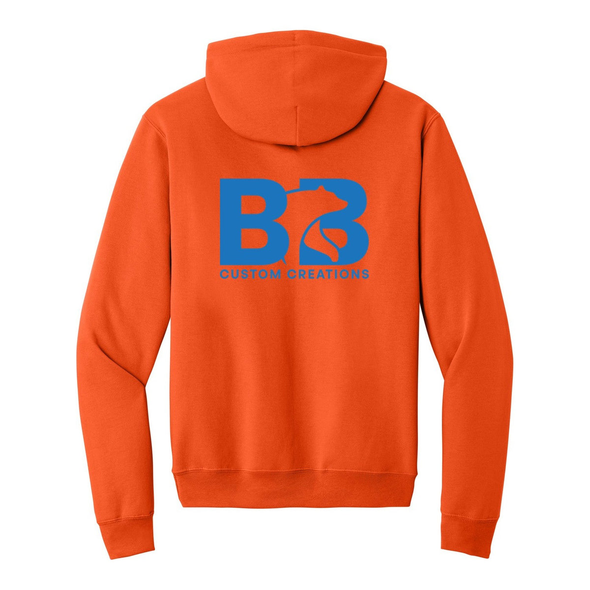 Standard Hoodie - Orange (back)