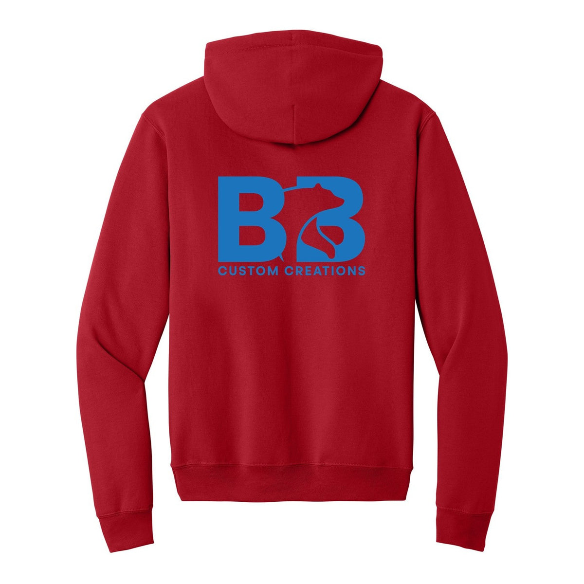 Standard Hoodie - Red (back)