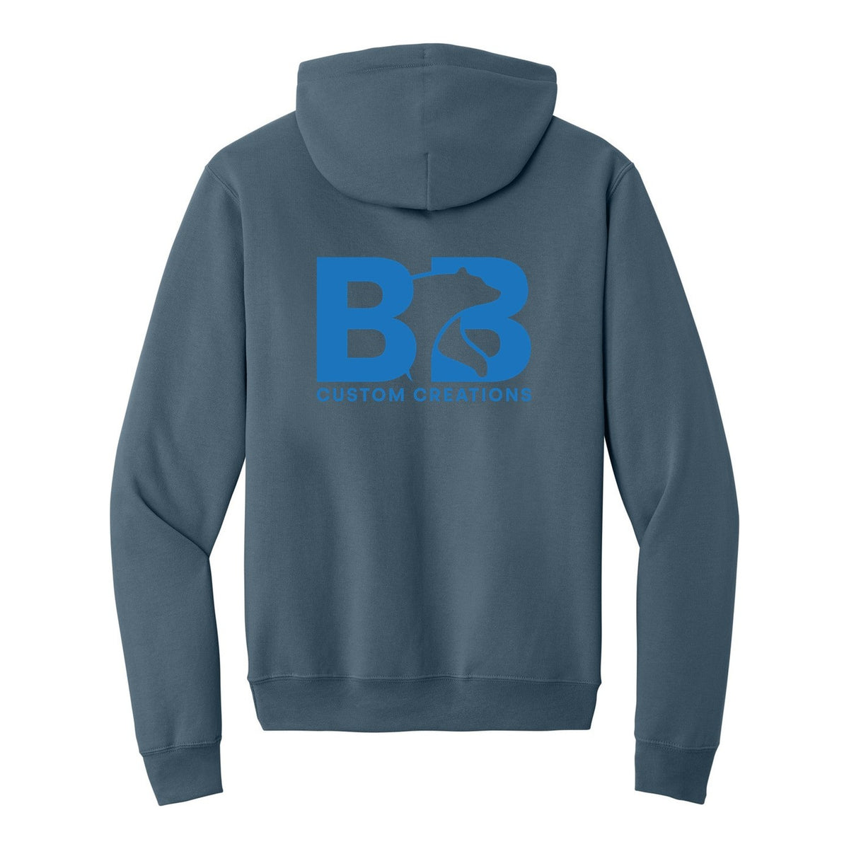 Standard Hoodie - Steel Blue (back)