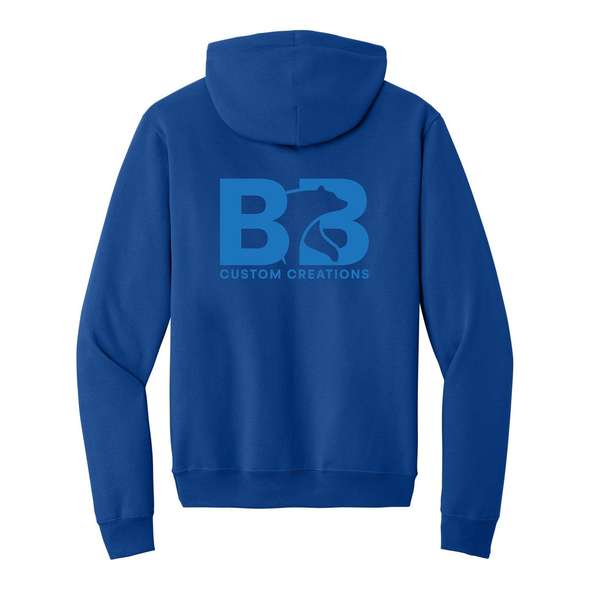 Standard Hoodie - True Royal (back)