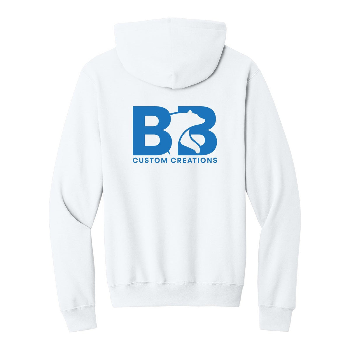 Standard Hoodie - White (back)