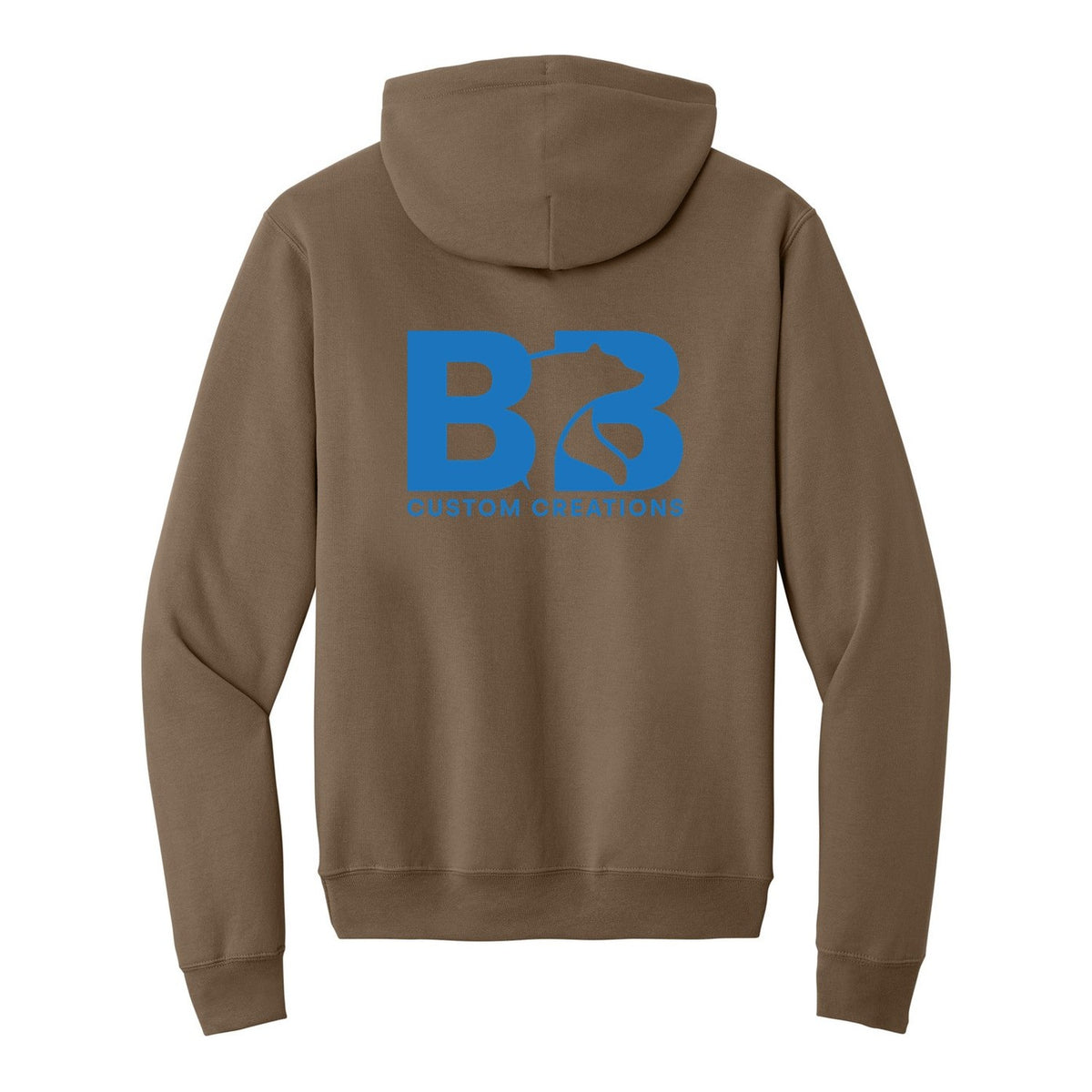 Standard Hoodie - Woodland Brown (back)