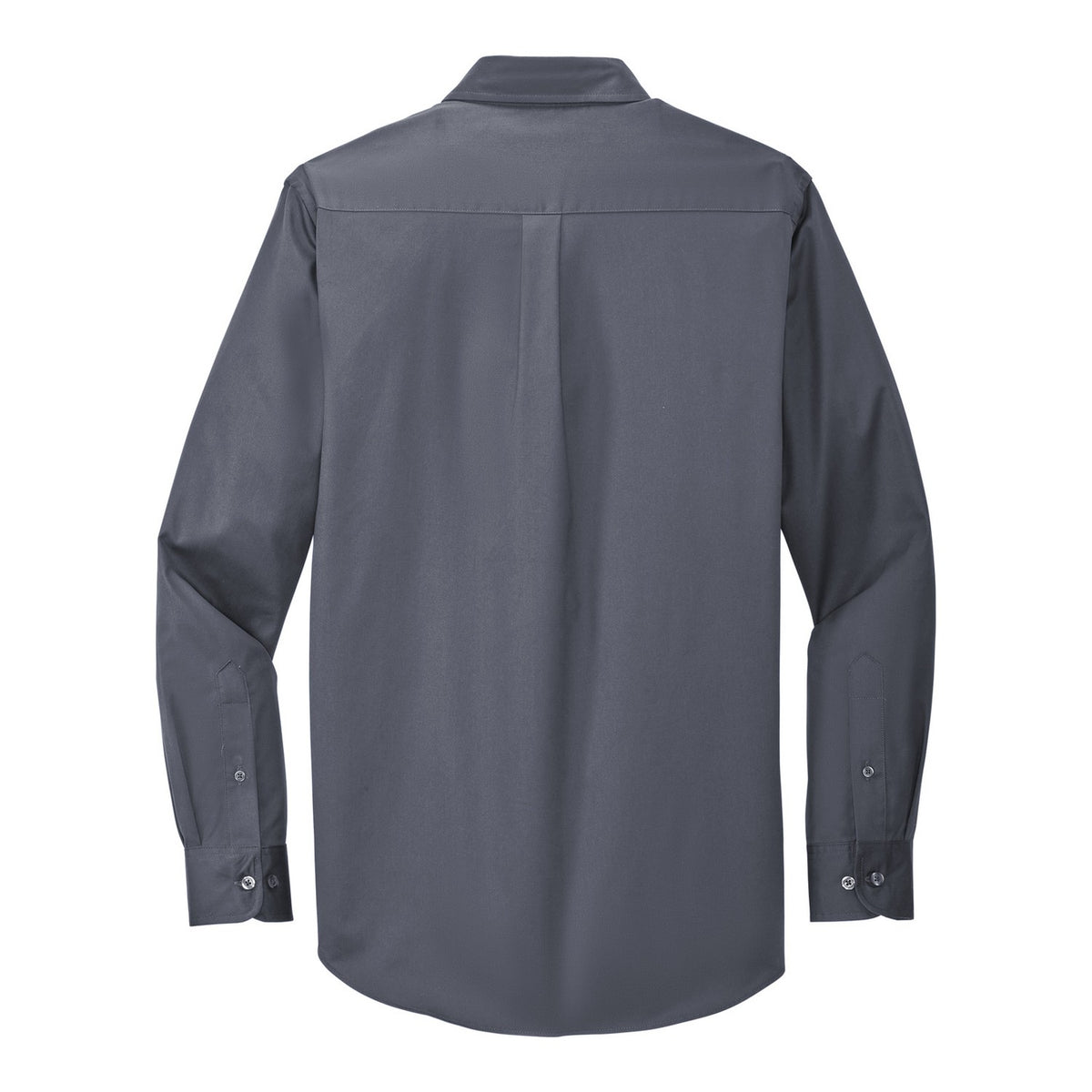 Easy Care Shirt - Steel Grey/ Light Stone (back)