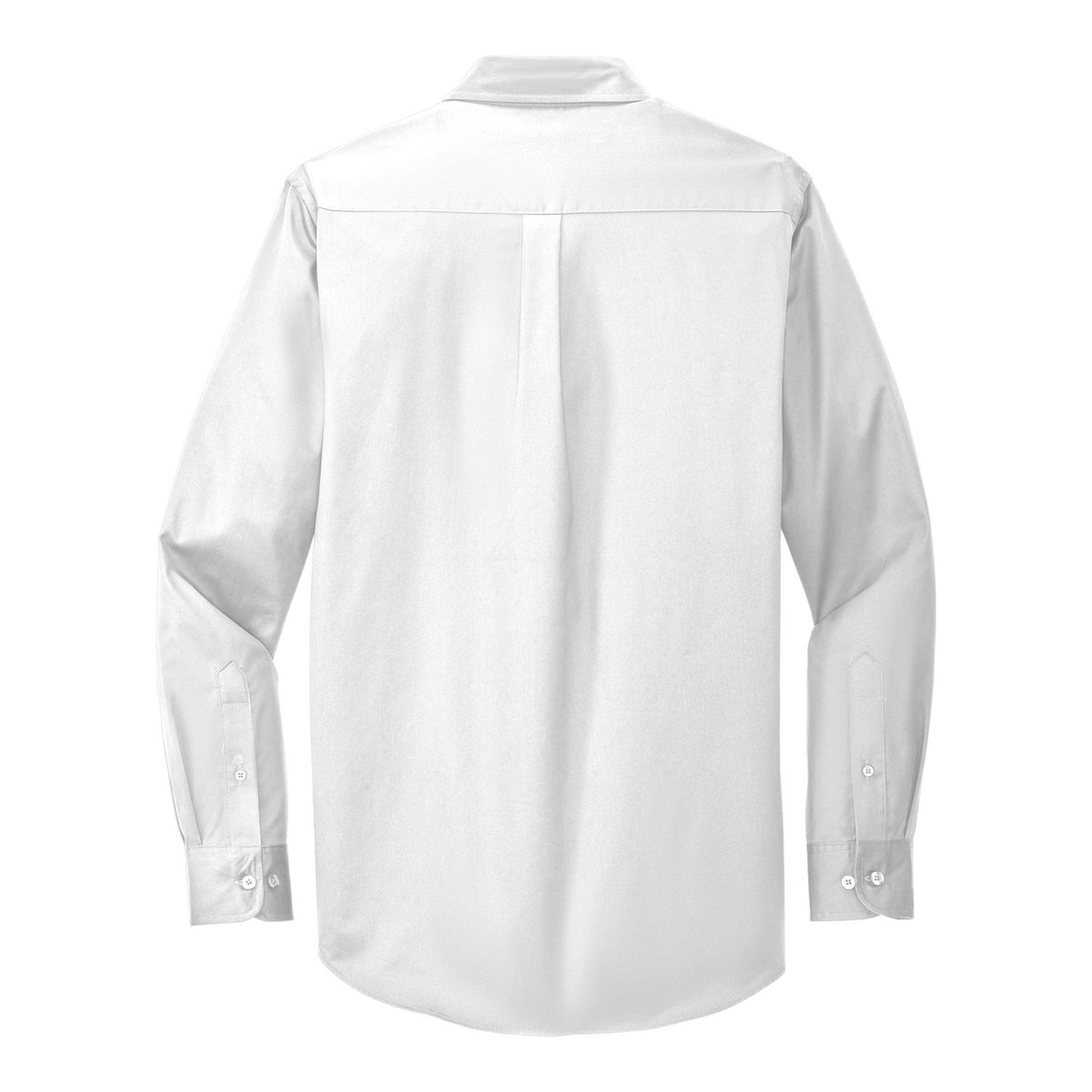 Easy Care Shirt - White/ Light Stone (back)