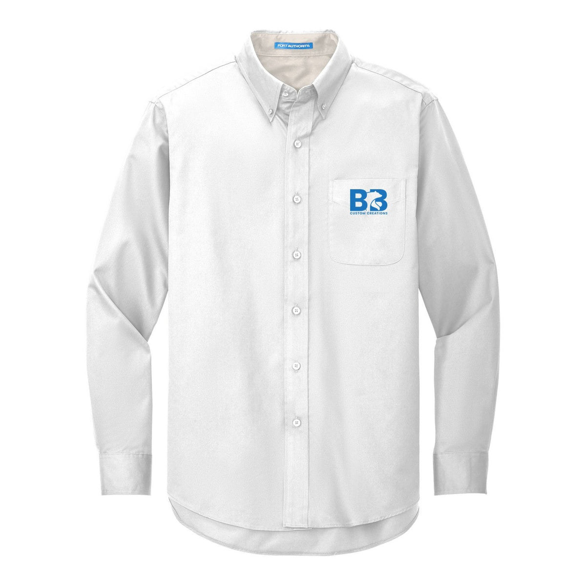 Easy Care Shirt - White/ Light Stone