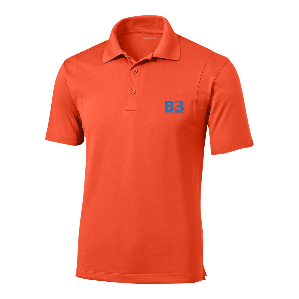 Micropique Sport-Wick Polo - Deep Orange