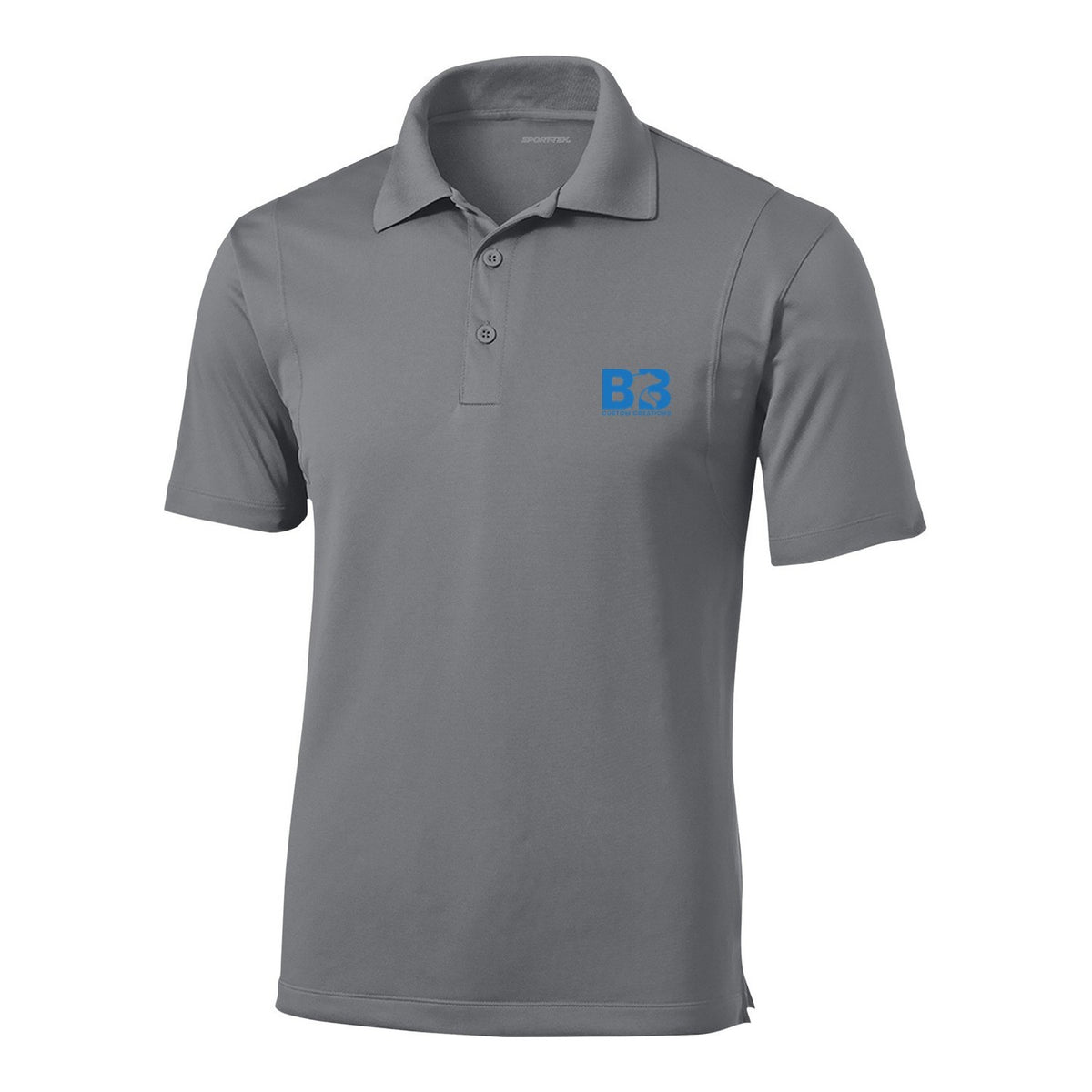 Micropique Sport-Wick Polo - Grey Concrete