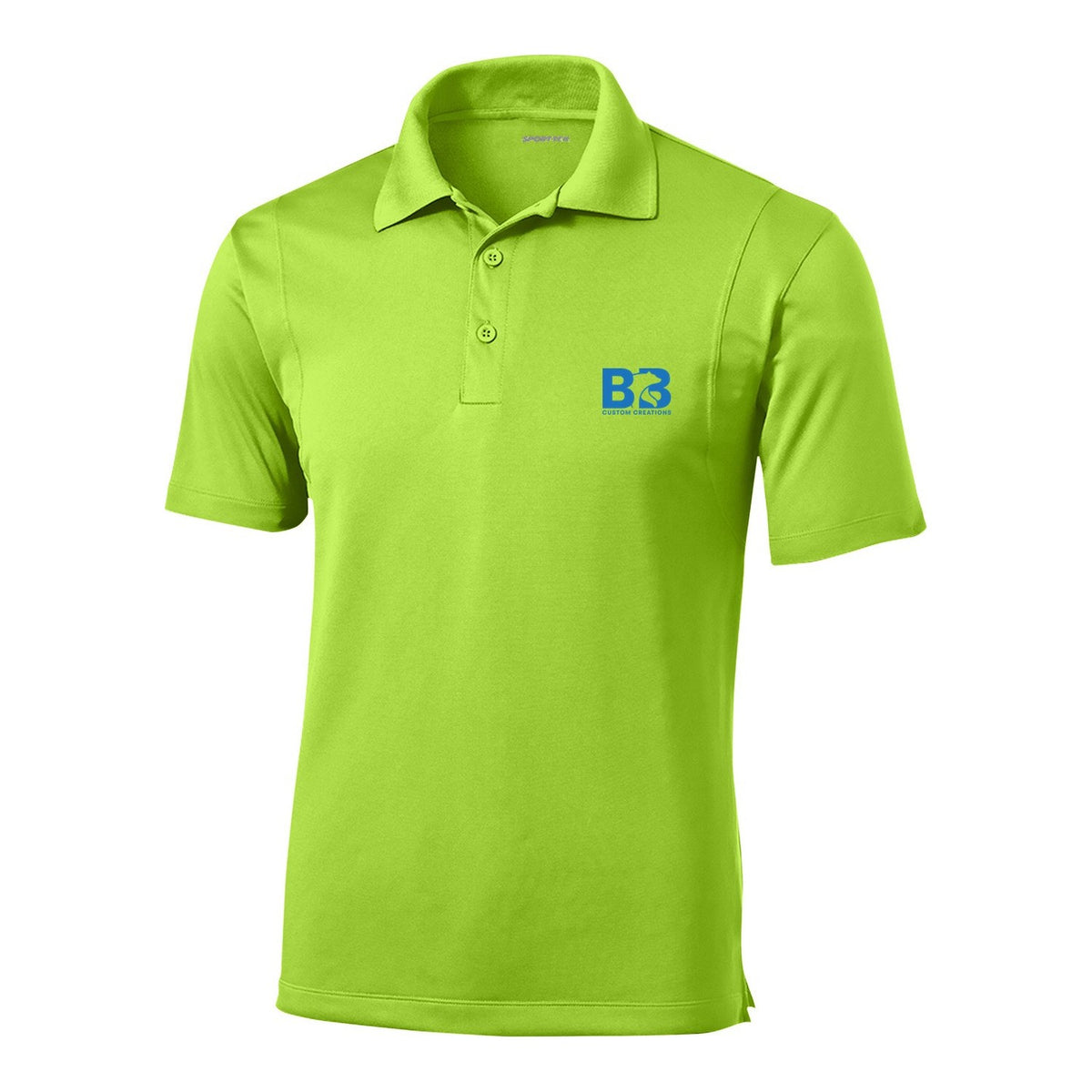 Micropique Sport-Wick Polo - Lime Shock
