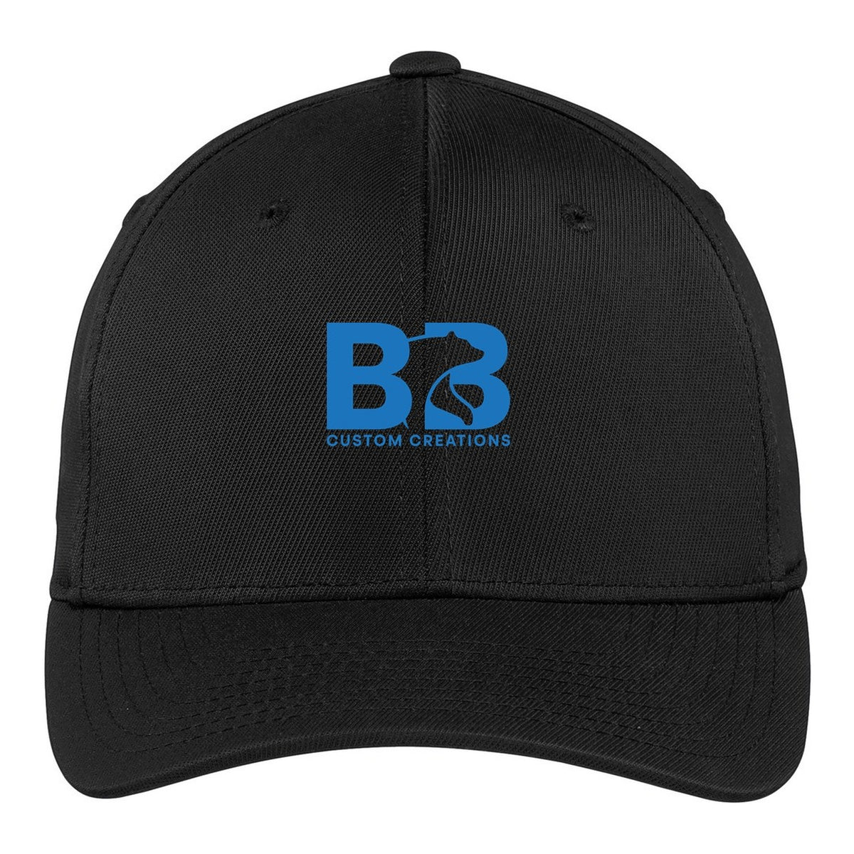 Solid Flex-Fit Hat - Black