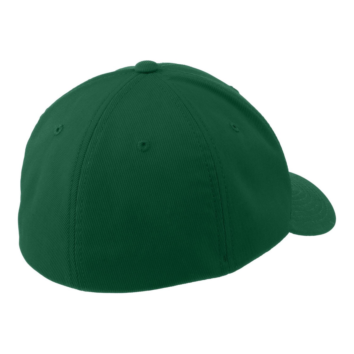 Solid Flex-Fit Hat - Forest Green (back)