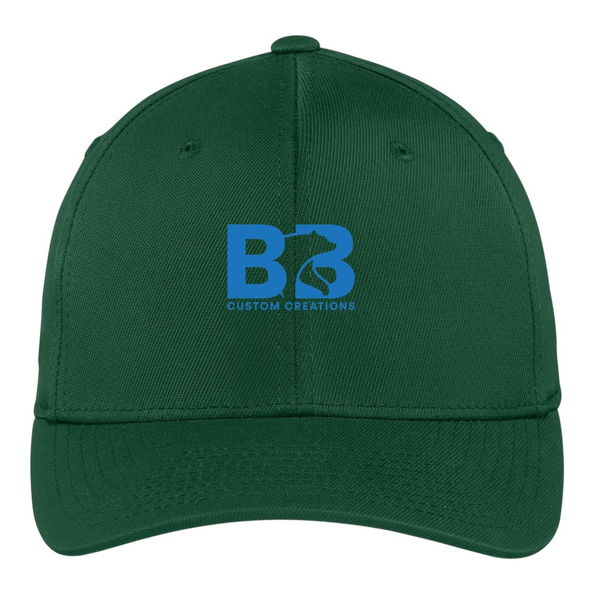 Solid Flex-Fit Hat - Forest Green