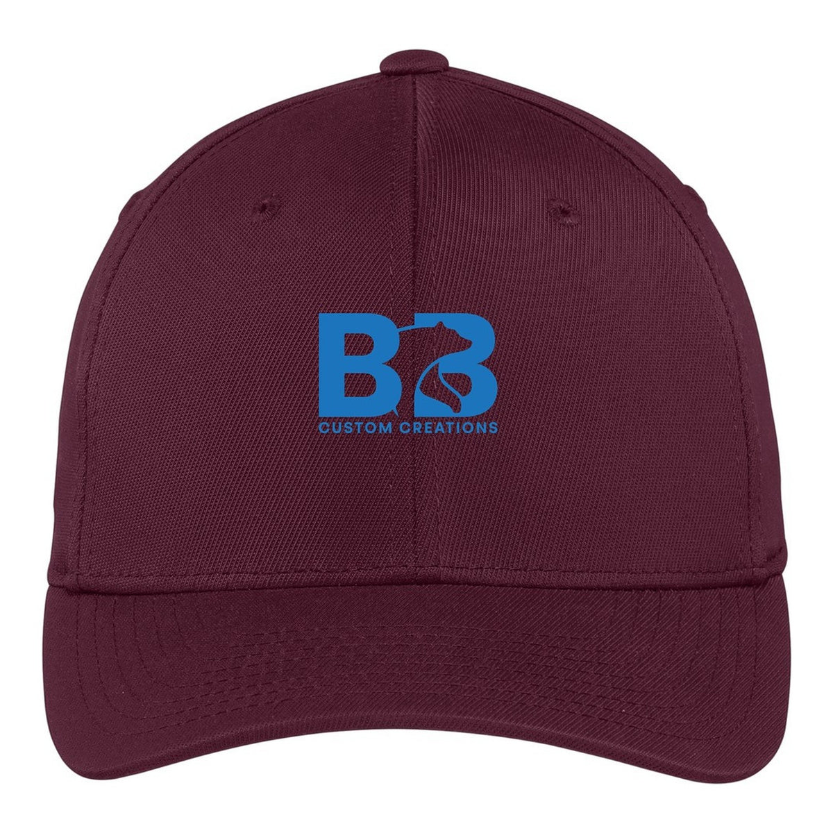 Solid Flex-Fit Hat - Maroon
