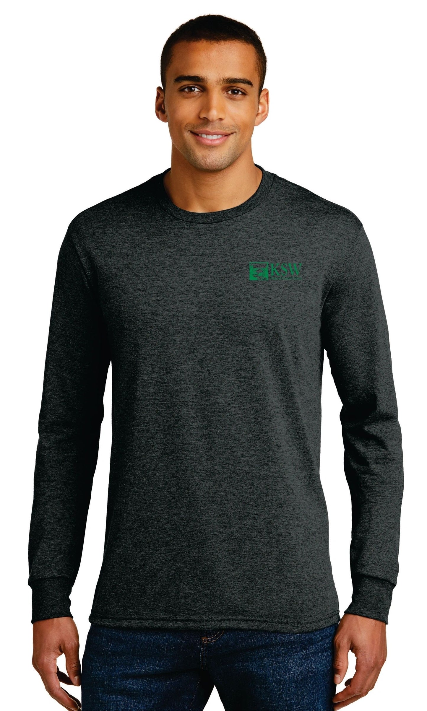 KSW - DM132 - District ® Perfect Tri ® Long Sleeve Tee