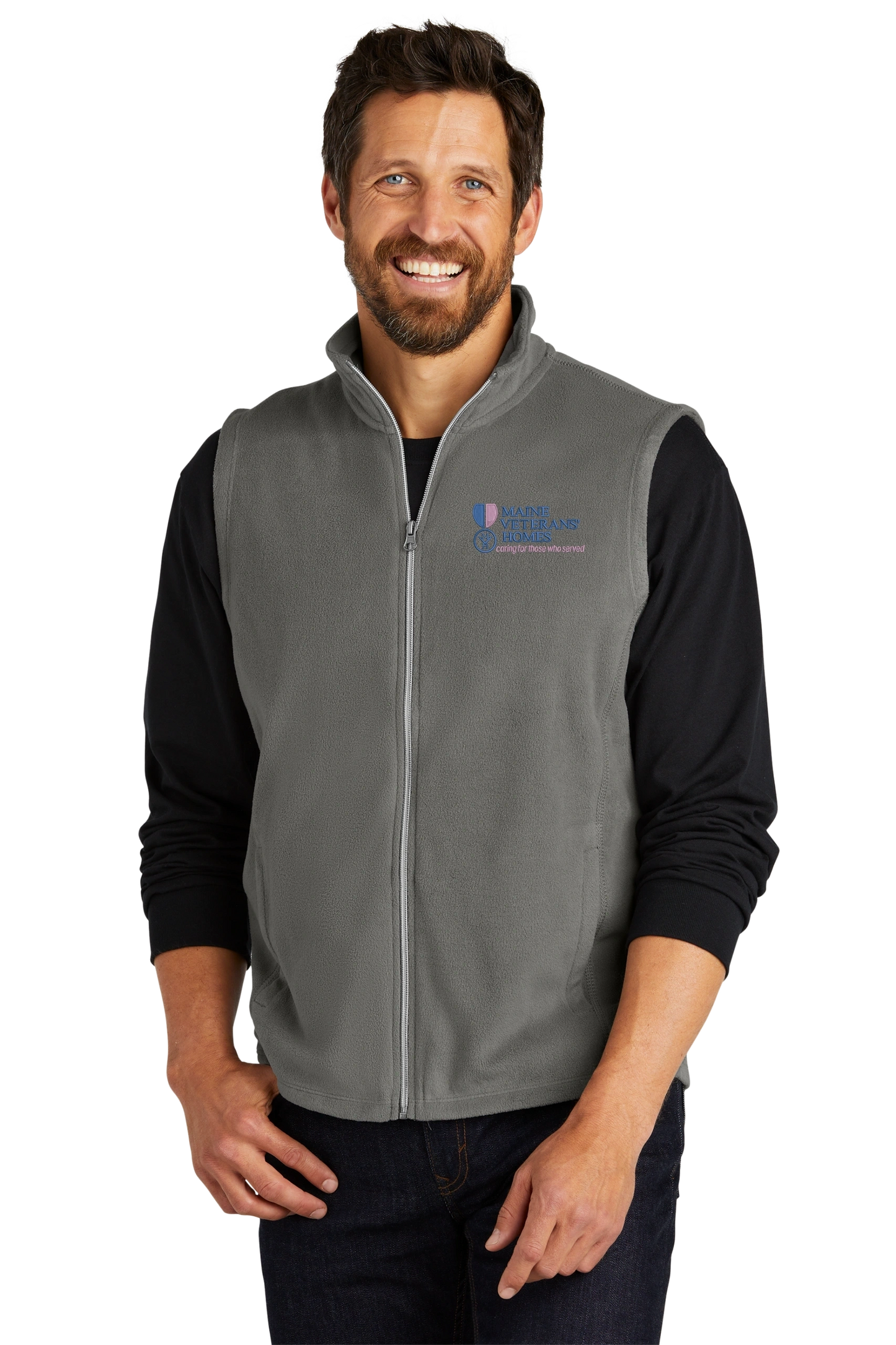 Maine Veterans'-Port Authority® Microfleece Vest