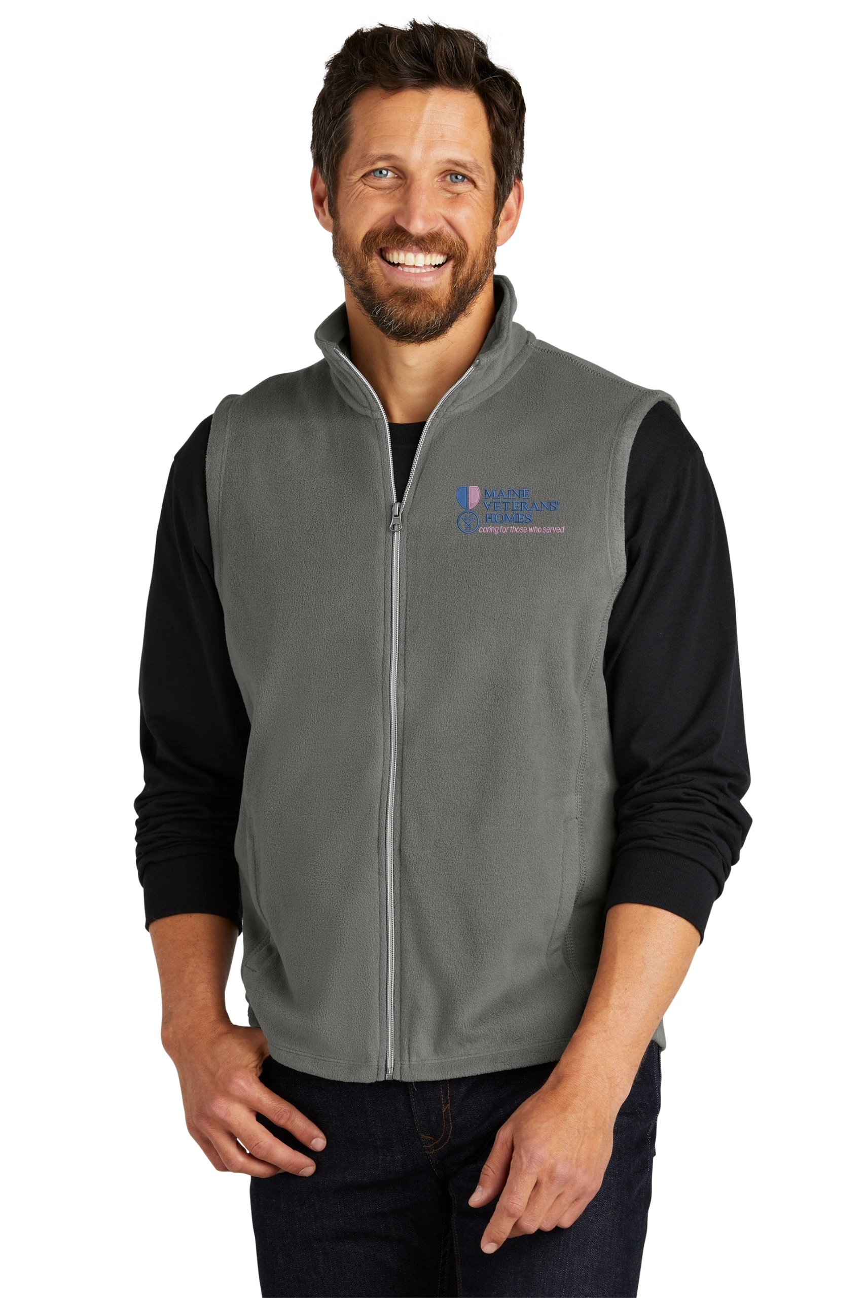 Maine Veterans'-Port Authority® Microfleece Vest