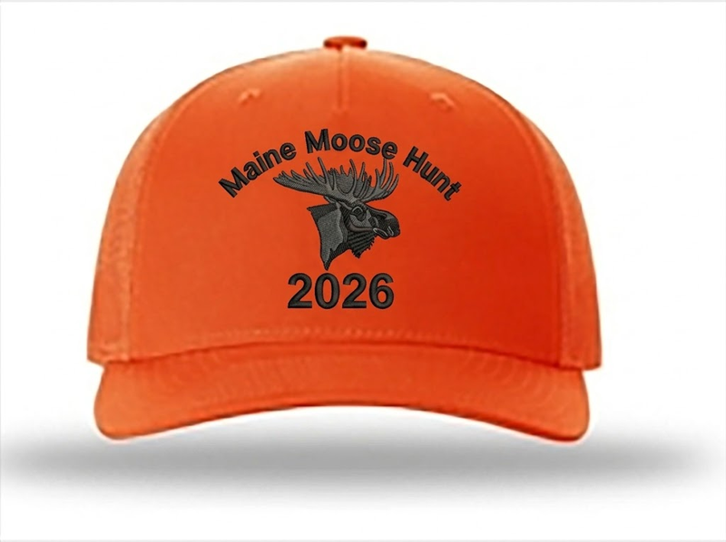 Richardson Five-Panel Moose Hat Black