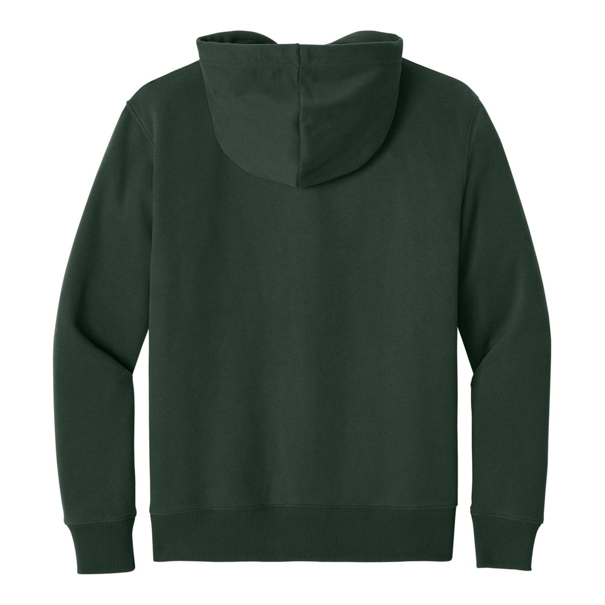 V.I.T. Super Heavyweight Fleece Hoodie - Forest Green (back)