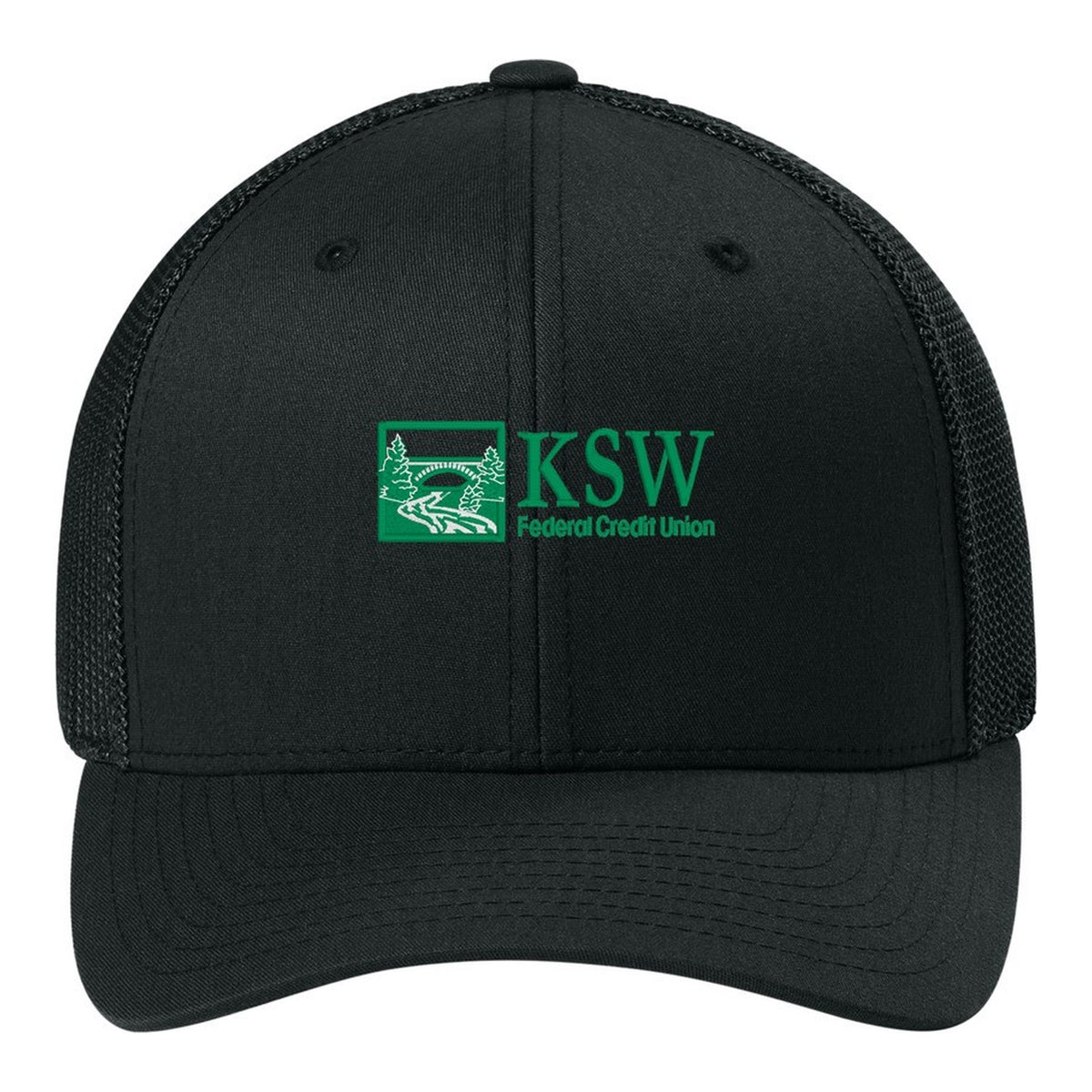 Trucker Mesh Cap - Black